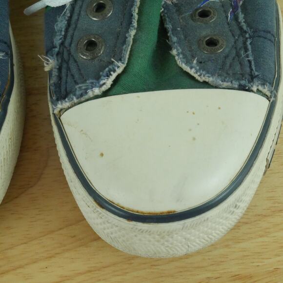 Ed Hardy Women's Size 10 Sneakers Slip On Low Rise Y2K Skull Tiger Graphic - Picture 3 of 16